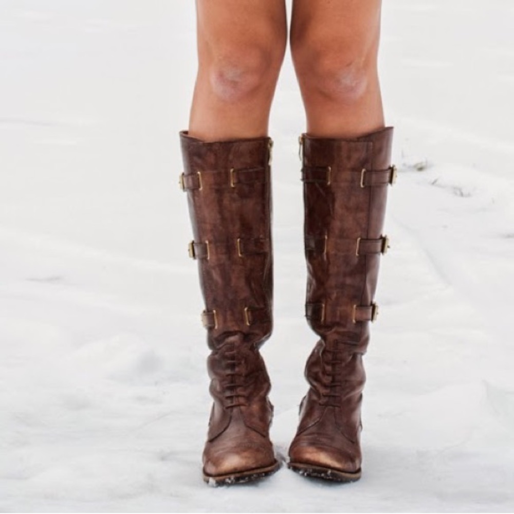 Vince Camuto vintage leather riding boots